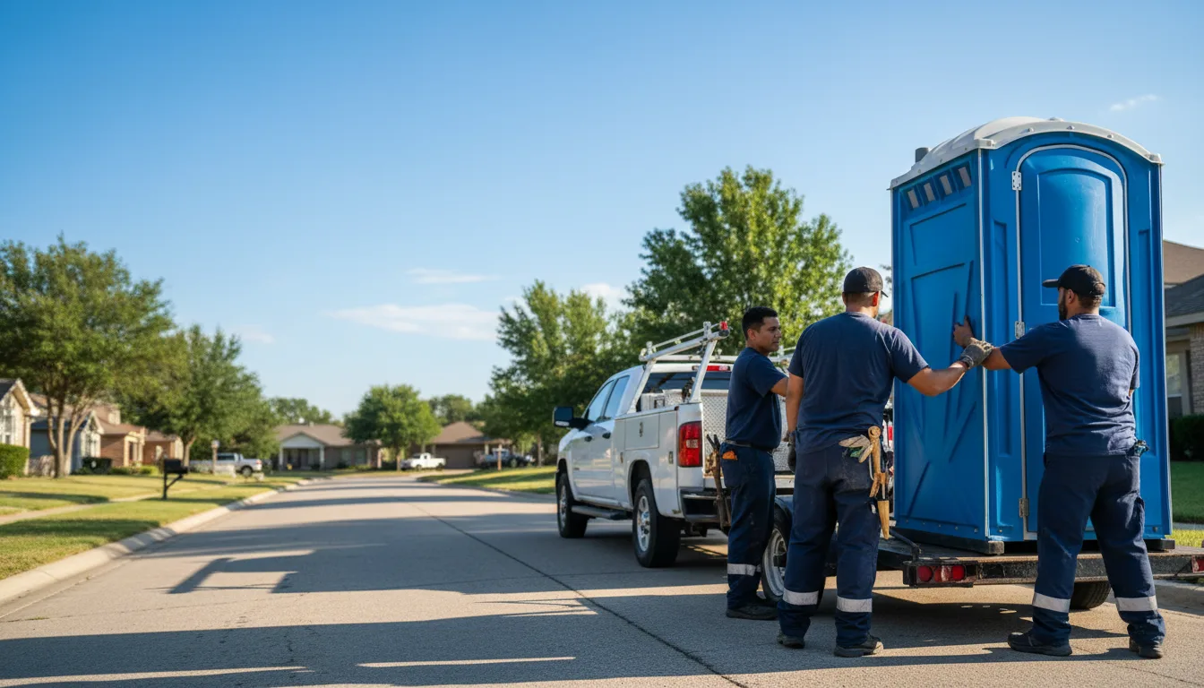 Portable Toilet Rental in Gibbstown, NJ near me